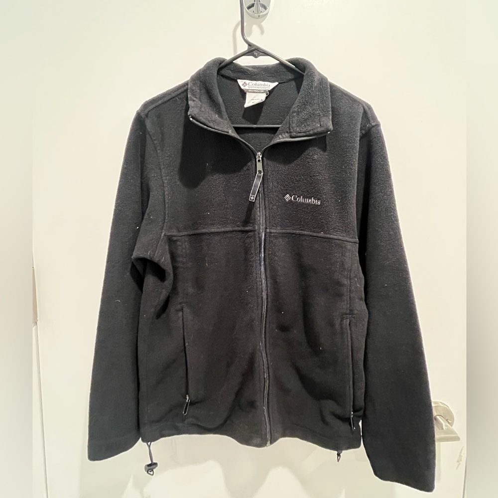 💛bundle $15- Columbia Black Full-Zip Fleece Jacket
